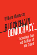Magnuson |  Blockchain Democracy | Buch |  Sack Fachmedien