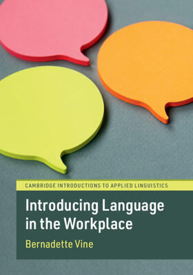 Vine | Introducing Language in the Workplace | Buch | 978-1-108-71287-3 | sack.de
