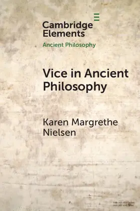 Nielsen |  Vice in Ancient Philosophy | Buch |  Sack Fachmedien