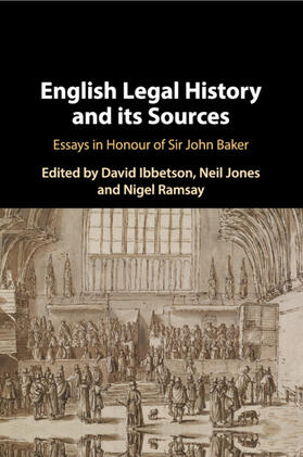 Ibbetson / Jones / Ramsay | English Legal History and its Sources | Buch | 978-1-108-71634-5 | sack.de