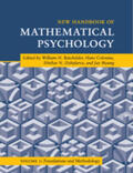 Batchelder / Colonius / Dzhafarov |  New Handbook of Mathematical Psychology: Volume 1, Foundations and Methodology | Buch |  Sack Fachmedien