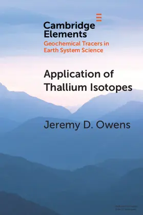 Owens | Application of Thallium Isotopes | Buch | 978-1-108-72339-8 | sack.de