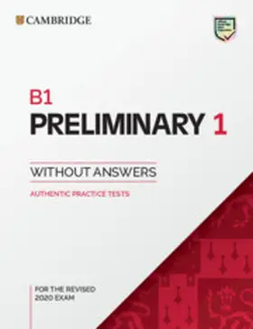 Tbd |  B1 Preliminary 1 for the Revised 2020 Exam Student's Book without Answers | Buch |  Sack Fachmedien