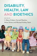 Cohen / Shachar / Silvers |  Disability, Health, Law, and Bioethics | Buch |  Sack Fachmedien