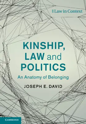 David |  Kinship, Law and Politics | Buch |  Sack Fachmedien