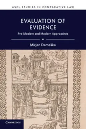 Damaska / Damaška |  Evaluation of Evidence | Buch |  Sack Fachmedien