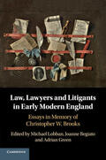 Begiato / Lobban / Green |  Law, Lawyers and Litigants in Early Modern England | Buch |  Sack Fachmedien