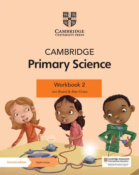 Board / Cross |  Cambridge Primary Science Workbook 2 with Digital Access (1 Year) | Buch |  Sack Fachmedien