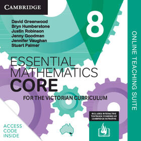 Greenwood / Humberstone / Robinson | Essential Mathematics CORE for the Victorian Curriculum Year 8 Online Teaching Suite Card | Sonstiges | 978-1-108-74359-4 | sack.de