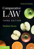 Siems |  Comparative Law | Buch |  Sack Fachmedien