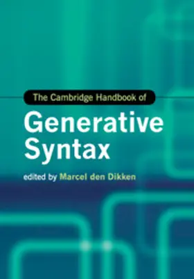 den Dikken |  The Cambridge Handbook of Generative Syntax | Buch |  Sack Fachmedien