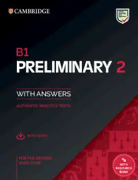  B1 Preliminary 2 Student's Book with Answers with Audio with Resource Bank | Buch |  Sack Fachmedien