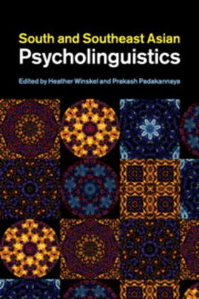 Winskel / Padakannaya |  South and Southeast Asian Psycholinguistics | Buch |  Sack Fachmedien