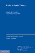 Quillen / Blower |  Topics in Cyclic Theory | Buch |  Sack Fachmedien