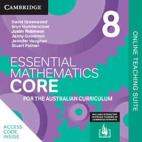 Greenwood / Humberstone / Robinson | Essential Mathematics CORE for the Australian Curriculum Year 8 Online Teaching Suite Card | Sonstiges | 978-1-108-79356-8 | sack.de
