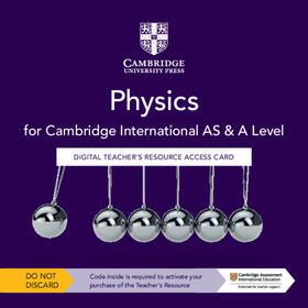 Jones / Woodside / Cuneapen |  Cambridge International AS & A Level Physics Digital Teacher's Resource Access Card | Sonstiges |  Sack Fachmedien