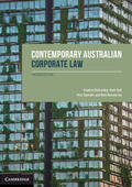 Bottomley / Hall / Spender |  Contemporary Australian Corporate Law | Buch |  Sack Fachmedien