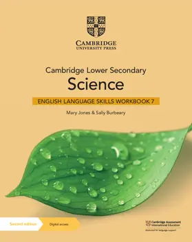 Jones / Burbeary |  Cambridge Lower Secondary Science English Language Skills Workbook Stage 7 with Digital Access | Buch |  Sack Fachmedien