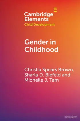 Brown / Biefeld / Tam |  Gender in Childhood | Buch |  Sack Fachmedien