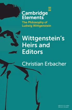 Erbacher |  Wittgenstein's Heirs and Editors | Buch |  Sack Fachmedien