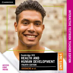 Goodacre / Collins / Howard |  Cambridge VCE Health and Human Development Units 3&4 Teacher Edition Digital Card | Sonstiges |  Sack Fachmedien