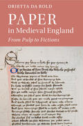 Da Rold |  Paper in Medieval England | Buch |  Sack Fachmedien