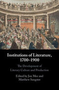 Mee / Sangster |  Institutions of Literature, 1700-1900 | Buch |  Sack Fachmedien