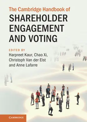 Kaur / Xi / Van der Elst |  The Cambridge Handbook of Shareholder Engagement and Voting | Buch |  Sack Fachmedien