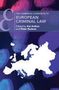 Ambos / Rackow |  The Cambridge Companion to European Criminal Law | Buch |  Sack Fachmedien
