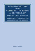 Gordley / Jiang / von Mehren |  An Introduction to the Comparative Study of Private Law | Buch |  Sack Fachmedien