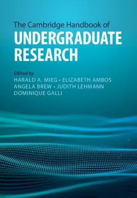 Mieg / Ambos / Brew |  The Cambridge Handbook of Undergraduate Research | Buch |  Sack Fachmedien