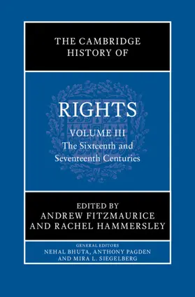 Fitzmaurice / Hammersley |  The Cambridge History of Rights | Buch |  Sack Fachmedien