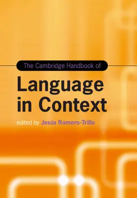 Romero-Trillo |  The Cambridge Handbook of Language in Context | Buch |  Sack Fachmedien