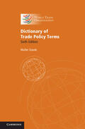 Goode |  Dictionary of Trade Policy Terms | Buch |  Sack Fachmedien