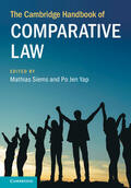 Siems / Yap |  The Cambridge Handbook of Comparative Law | Buch |  Sack Fachmedien