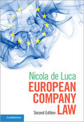 de Luca |  European Company Law | Buch |  Sack Fachmedien