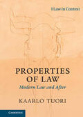 Tuori |  Properties of Law | Buch |  Sack Fachmedien