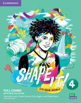 Lewis / Vincent / Higgins |  Shape It! Level 4 Full Combo Student's Book and Workbook with Practice Extra | Buch |  Sack Fachmedien