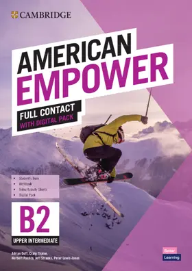 Doff / Thaine / Puchta |  Cambridge English American Empower Upper Intermediate/B2 Full Contact with Digital Pack | Buch |  Sack Fachmedien