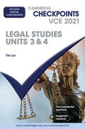 Lee |  Cambridge Checkpoints VCE Legal Studies Units 3&4 2021 | Buch |  Sack Fachmedien