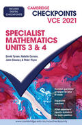 Tynan / Caruso / Dowsey |  Cambridge Checkpoints VCE Specialist Mathematics Units 3&4 2021 | Buch |  Sack Fachmedien