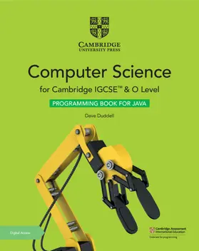 Duddell |  Cambridge Igcse(tm) and O Level Computer Science Programming Book for Java with Digital Access (2 Years) | Buch |  Sack Fachmedien