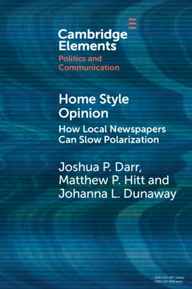 Darr / Hitt / Dunaway |  Home Style Opinion | Buch |  Sack Fachmedien