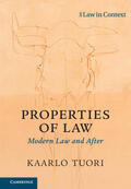 Tuori |  Properties of Law | Buch |  Sack Fachmedien