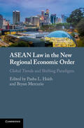 Hsieh / Mercurio |  ASEAN Law in the New Regional Economic Order | Buch |  Sack Fachmedien