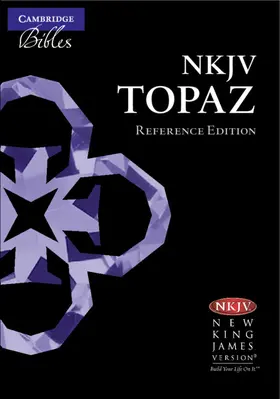  NKJV Topaz Reference Edition, Dark Blue Goatskin Leather, Nk676: Xrl | Buch |  Sack Fachmedien