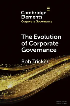 Tricker |  The Evolution of Corporate Governance | Buch |  Sack Fachmedien