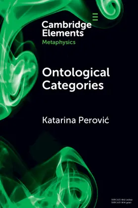 Perovic |  Ontological Categories | Buch |  Sack Fachmedien