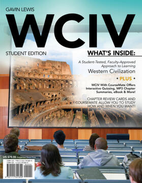 Lewis |  Wciv (with Review Cards with Coursemate, Wadsworth Western Civilization Resource Center 2-Semester Printed Access Card) ¬With Flash Cards and Access C | Buch |  Sack Fachmedien