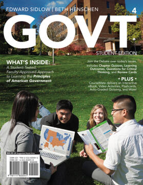 Sidlow |  GOVT (with CourseMate Printed Access Card) | Buch |  Sack Fachmedien